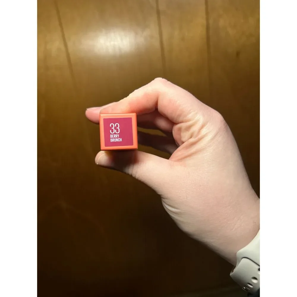 Maybelline Sunkisser Liquid Matte Blush Berry Brunch 33 Sealed Sun-Kissed Glow